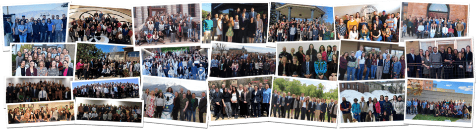 Collage of OSPD Office Group photos