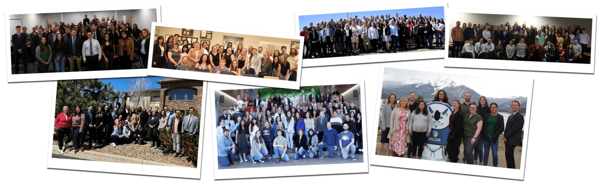 Collage of OSPD Office Group photos