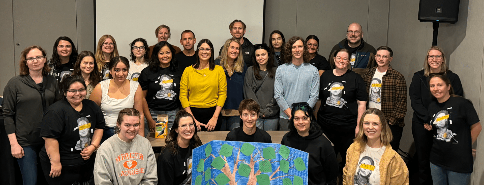 Group photo of all OSPD Social Workers at the 2024 Fall Conference